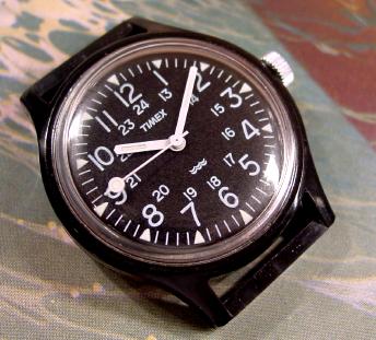 timex mechanical military watch